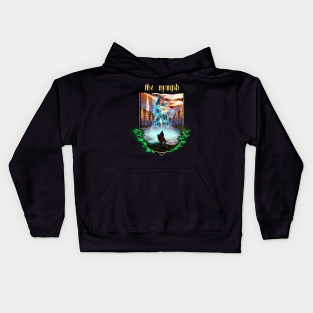 The Nymph Kids Hoodie by Ynaole Draws